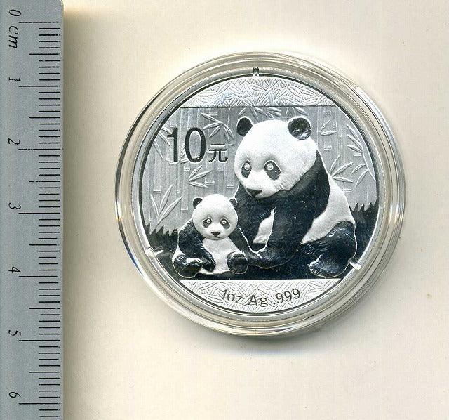 China 10 yuan panda silver coin 2012 – 野崎コイン