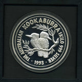 オーストラリア ワライカワセミ 30ドル銀貨 1993年 - 野崎コイン