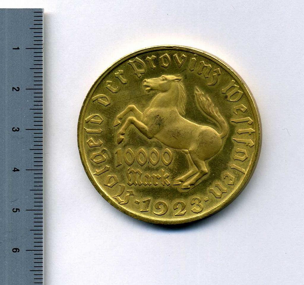 ドイツ 10000マルク ウェストファーレン 1923年 – 野崎コイン