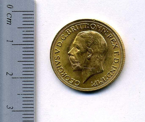 南アフリカ　ソブリン金貨　1931年 - 野崎コイン