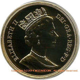 イギリス 5ポンド金貨 1988年 - 野崎コイン