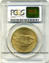 アメリカ 20ドル金貨 セントゴーデンズ 1910年D 未使用 PCGS MS62 - 野崎コイン