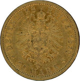 ドイツ 20マルク金貨 1878年 ハンブルグ - 野崎コイン