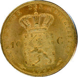 オランダ 10グルデン金貨 1897年 ヴィルヘルミナ - 野崎コイン