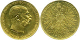 オーストリア フランツ・ヨーゼフ 100コロナ金貨 1915年 未使用 PCGS MS64 - 野崎コイン