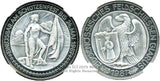 スイス 射撃祭 50フラン銀貨 1987 Glarus NGC PF69 ULTRA CAMEO - 野崎コイン