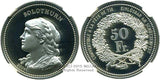 スイス 射撃祭 50フラン銀貨 2006 Solothurn NGC PF70 ULTRA CAMEO - 野崎コイン