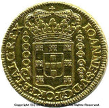 ブラジル 20000レイス金貨 1727年(特年) - 野崎コイン