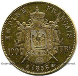 フランス 100フラン金貨 ナポレオン 1856A - 野崎コイン