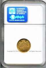 デンマーク クリスチャン10世 10クローナ金貨 1913 NGC MS62 030 - 野崎コイン
