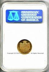 デンマーク フレゼリク8世 10クローナ金貨 1908 NGC MS65 007 - 野崎コイン