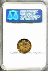 デンマーク フレゼリク8世 10クローナ金貨 1909 NGC MS65 027 - 野崎コイン