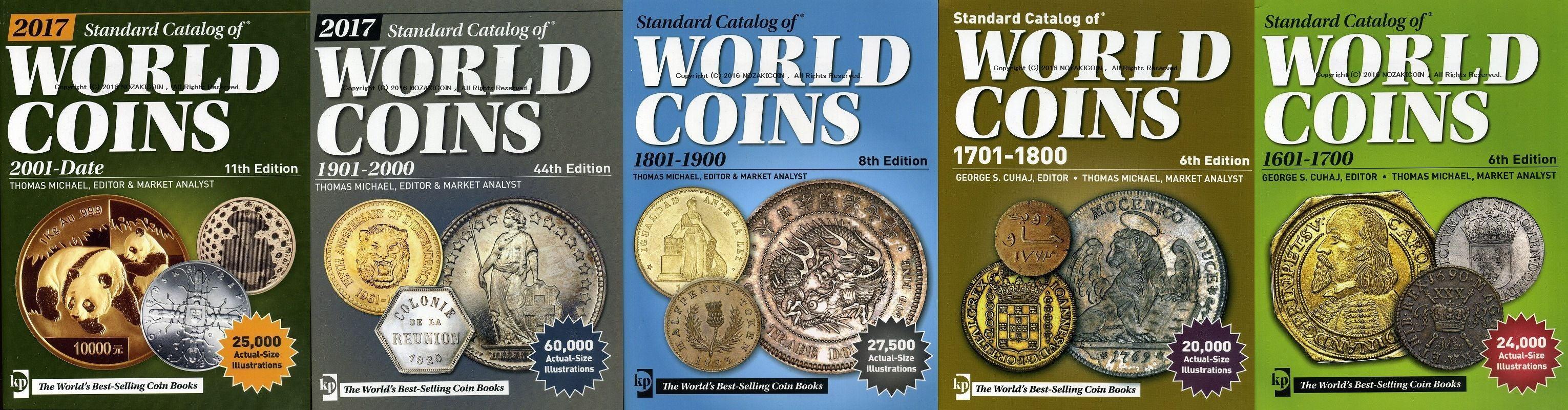 WORLD COINS 5冊セット – 野崎コイン