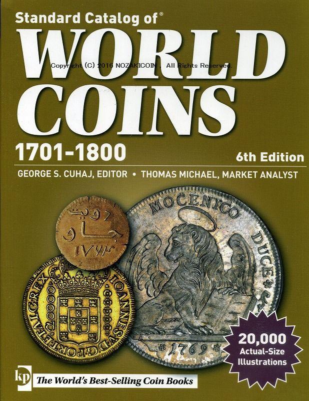 殿堂 WORLD COINS 1701-1800 - 本