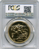 イギリス エリザベス女王 5ポンド金貨 1984年 PCGS MS67 - 野崎コイン