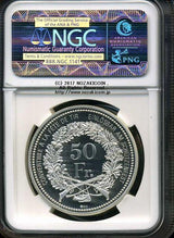 スイス 射撃祭 50フラン銀貨 2014 Piefort Schaffhausen NGC PF68 ULTRA CAMEO - 野崎コイン