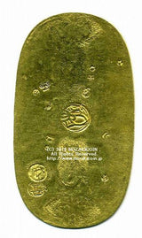 正徳小判は正徳4年5月~8月(1714)に鋳造されました。  品位は金857 / 銀143 量目17.72g。  立葵刻印有  鑑定書・桐箱付き。