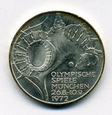 ドイツ ミュンヘンオリンピック 10マルク銀貨 4次 - 野崎コイン