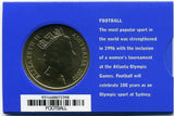 オーストラリア シドニーオリンピック5ドル黄銅貨 サッカー - 野崎コイン