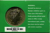 オーストラリア シドニーオリンピック5ドル黄銅貨 野球 - 野崎コイン