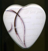 パラオ スワロフスキー入りハート型 5ドル銀貨 2009年 - 野崎コイン