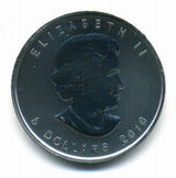 カナダ メープルリーフ 5ドル銀貨 2010年 - 野崎コイン