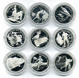 フランス アルベールビルオリンピック金貨・銀貨セット - 野崎コイン