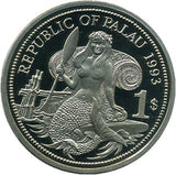 パラオ 1ドル白銅貨 1993年 - 野崎コイン