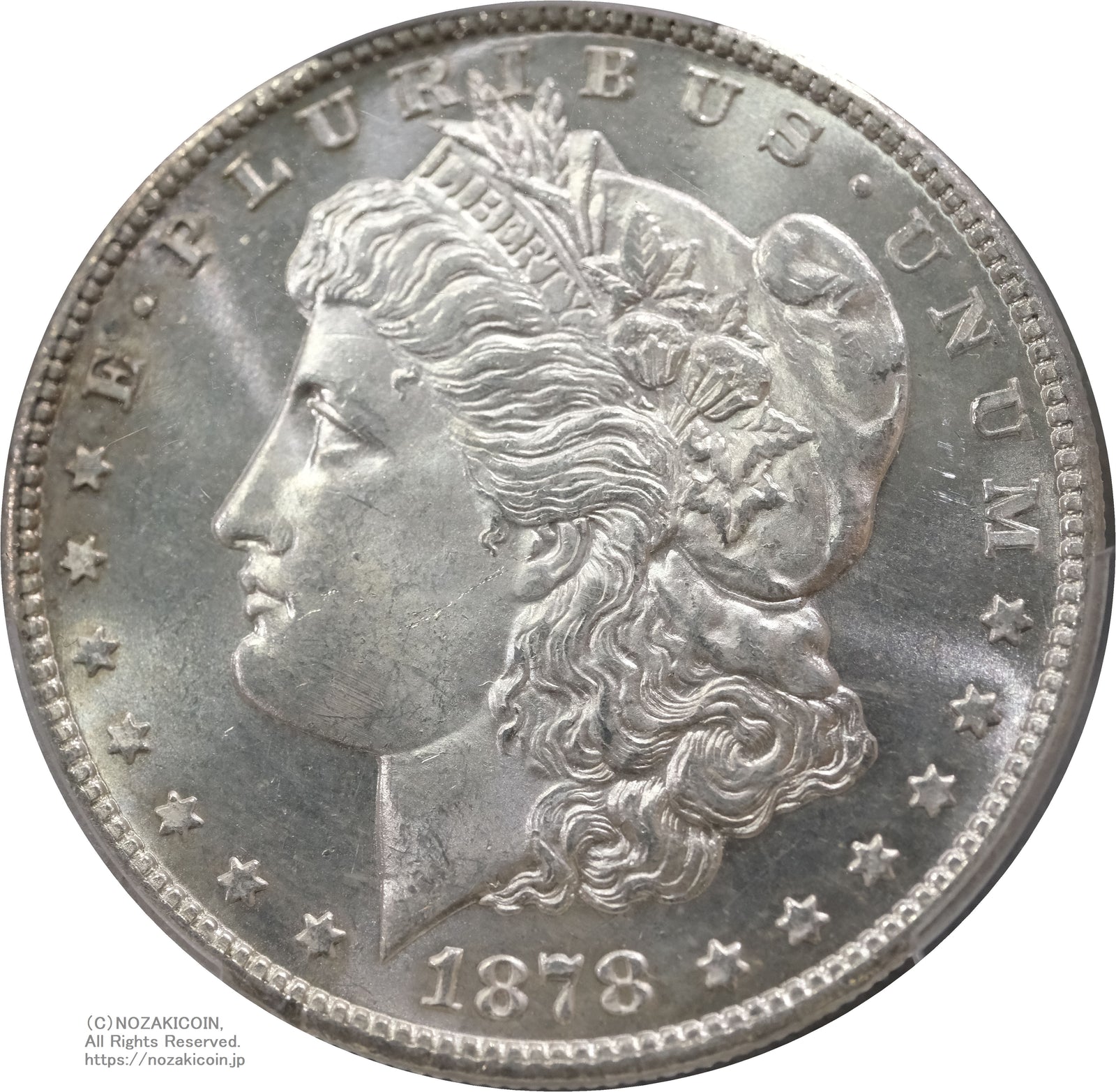 1ドルコイン　1ドル硬貨　1878 1ドルコイン 1ドル硬貨 1878 1878 S MS | Coin Explorer | NGC