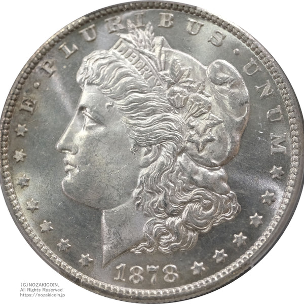 アメリカ 1ドル銀貨 1878年S PCGS MS65 552 – 野崎コイン