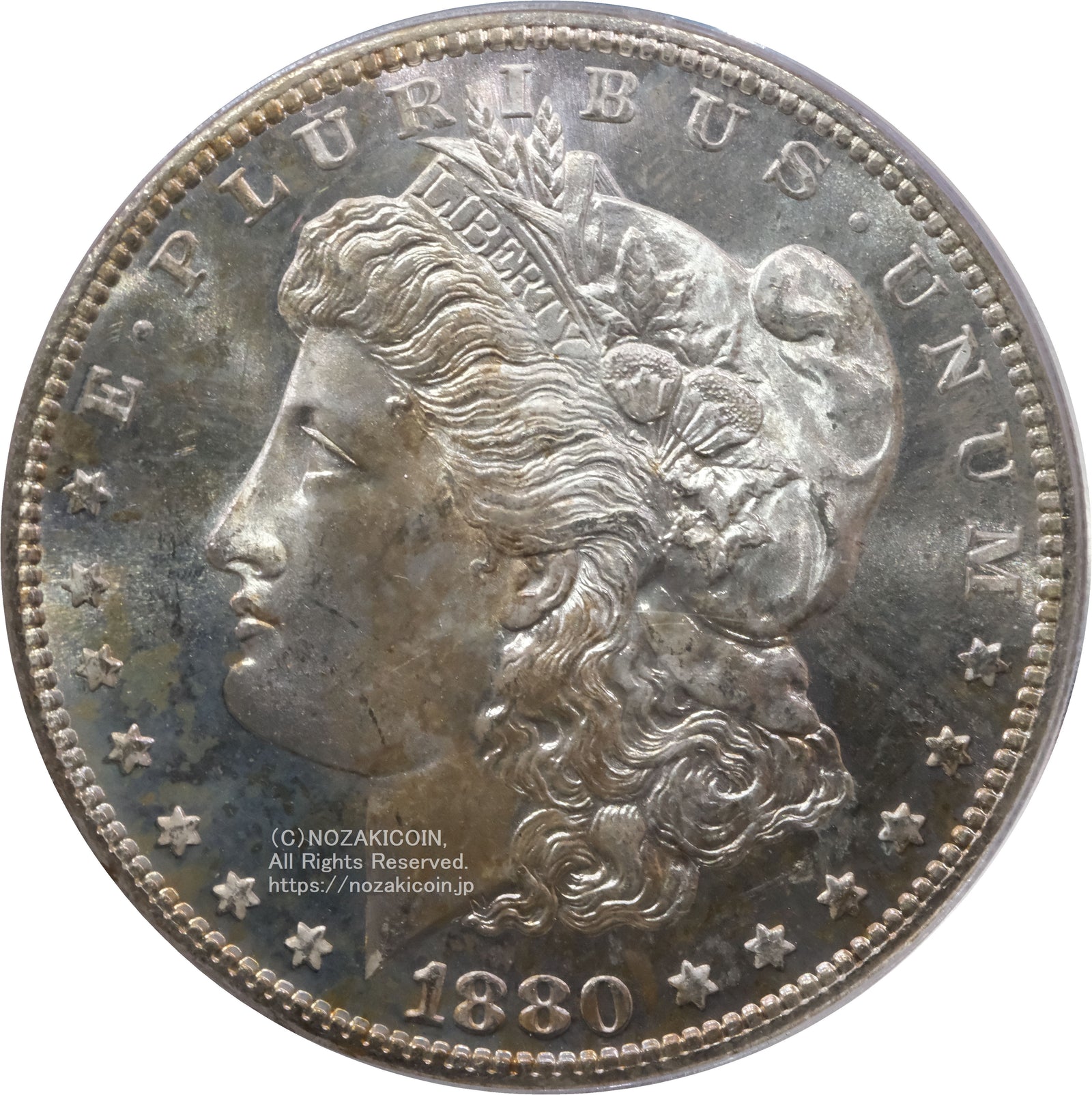 アメリカ 1ドル銀貨 1904年O PCGS MS66 750 – 野崎コイン