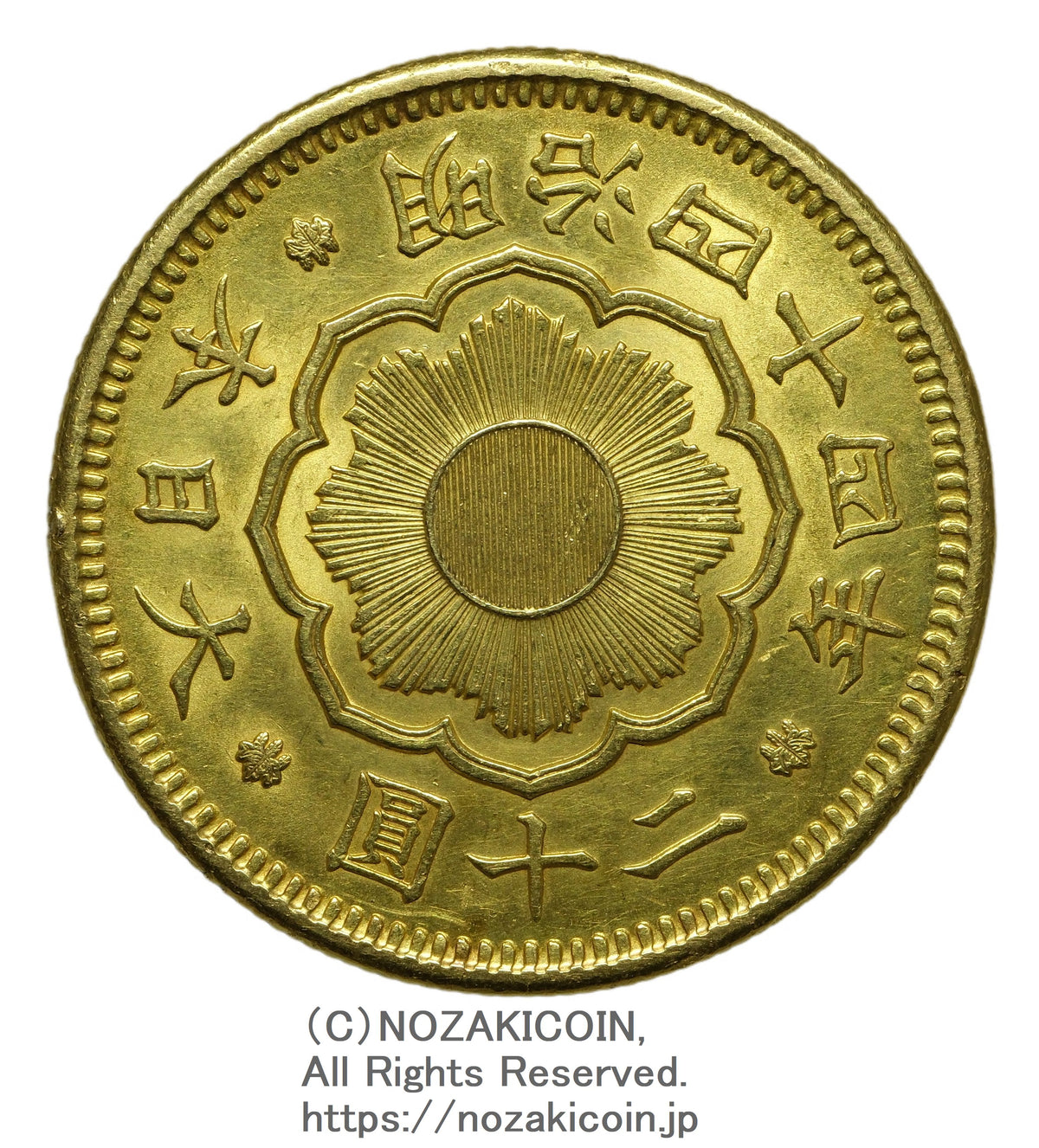 新20円金貨 – 野崎コイン