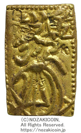 宝永一分判金は宝永7年から正徳4年(1710～1714)に鋳造されました。
品位 金834 / 銀166 量目 2.3g
鑑定書（令和8年4月7日）