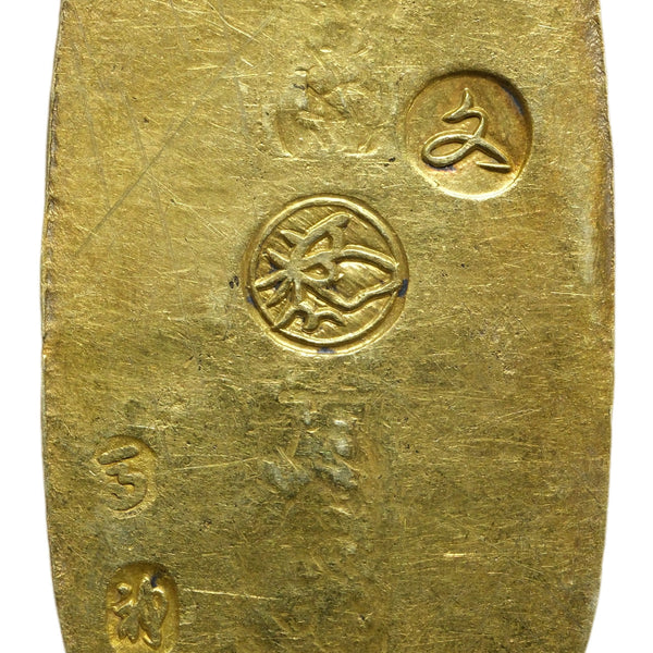 文政小判金 背刻印 馬神 七福小判 鑑定書付 491 – 野崎コイン
