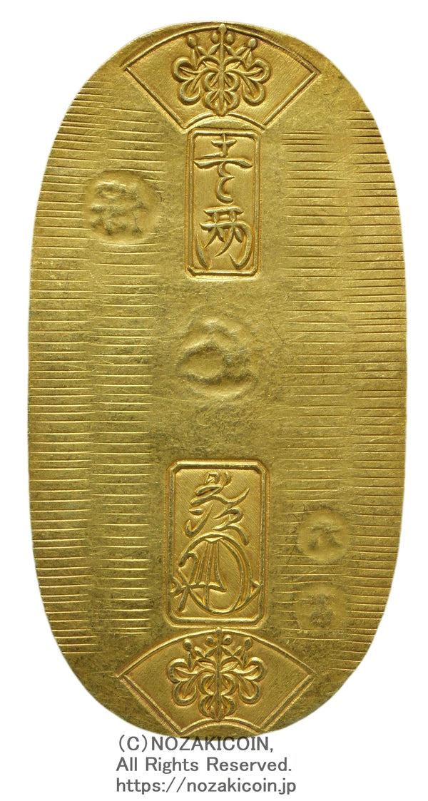 【本物保証】日本貨幣 天保二朱判金 約1.62ｇ 天保3年~安政5年 天保小判金– 野崎コイン
