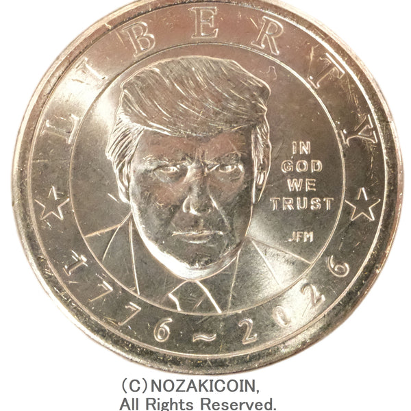 アメリカ 1ドル貨 2026年 ドナルド・J・トランプ大統領 – 野崎コイン