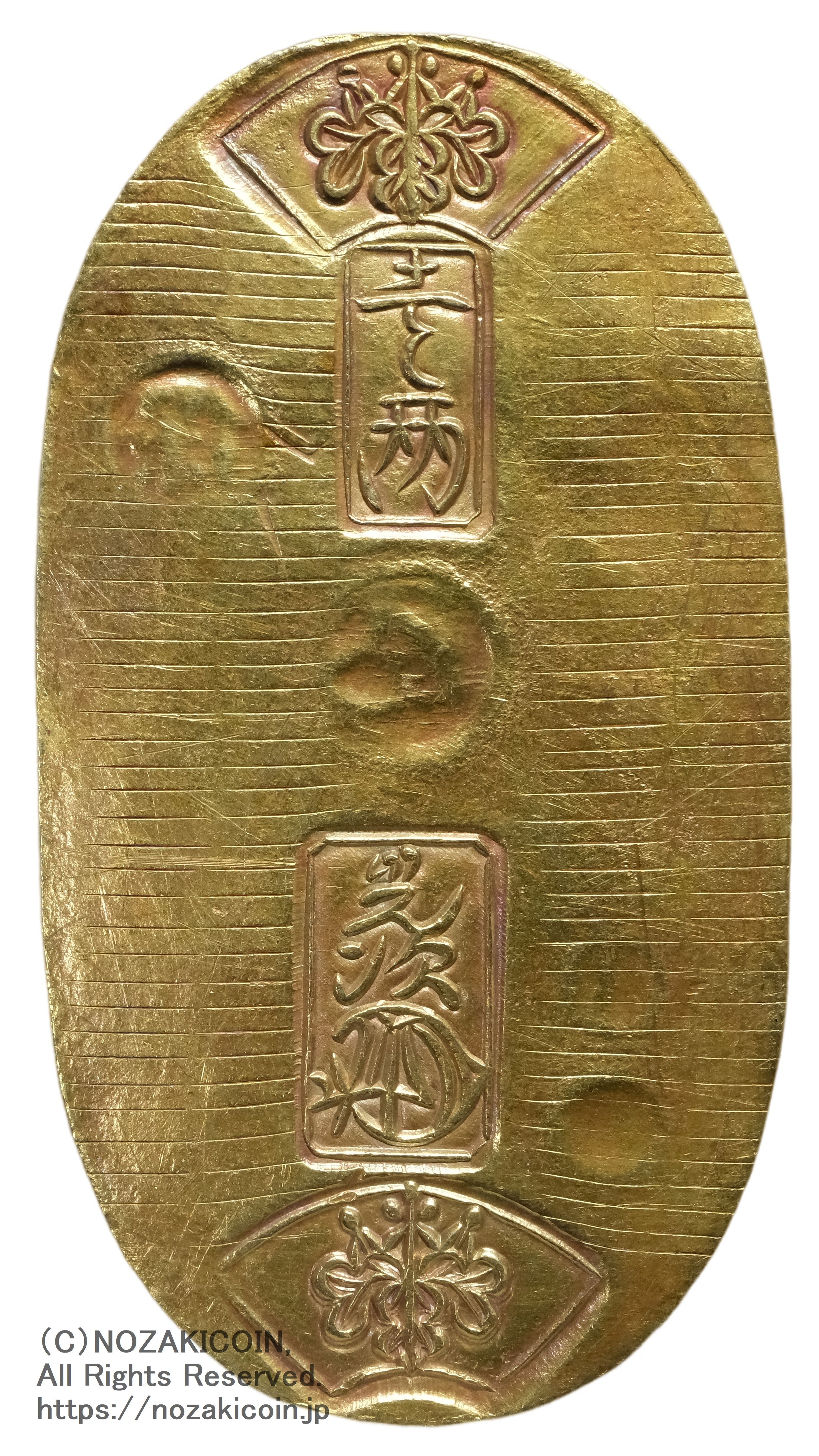 純銀　大判　刻印　徳助 楽天市場】【徳力本店 公式】[純銀製 小判 30g]純銀 シルバー