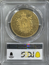 フランス ナポレオン 100フラン金貨 1856A PCGS AU55