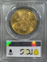 アメリカ 20ドル金貨 リバティヘッド 1894年 PCGS MS61