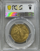 イタリア 50リレ金貨 建国50周年記念 1911年 PCGS MS61