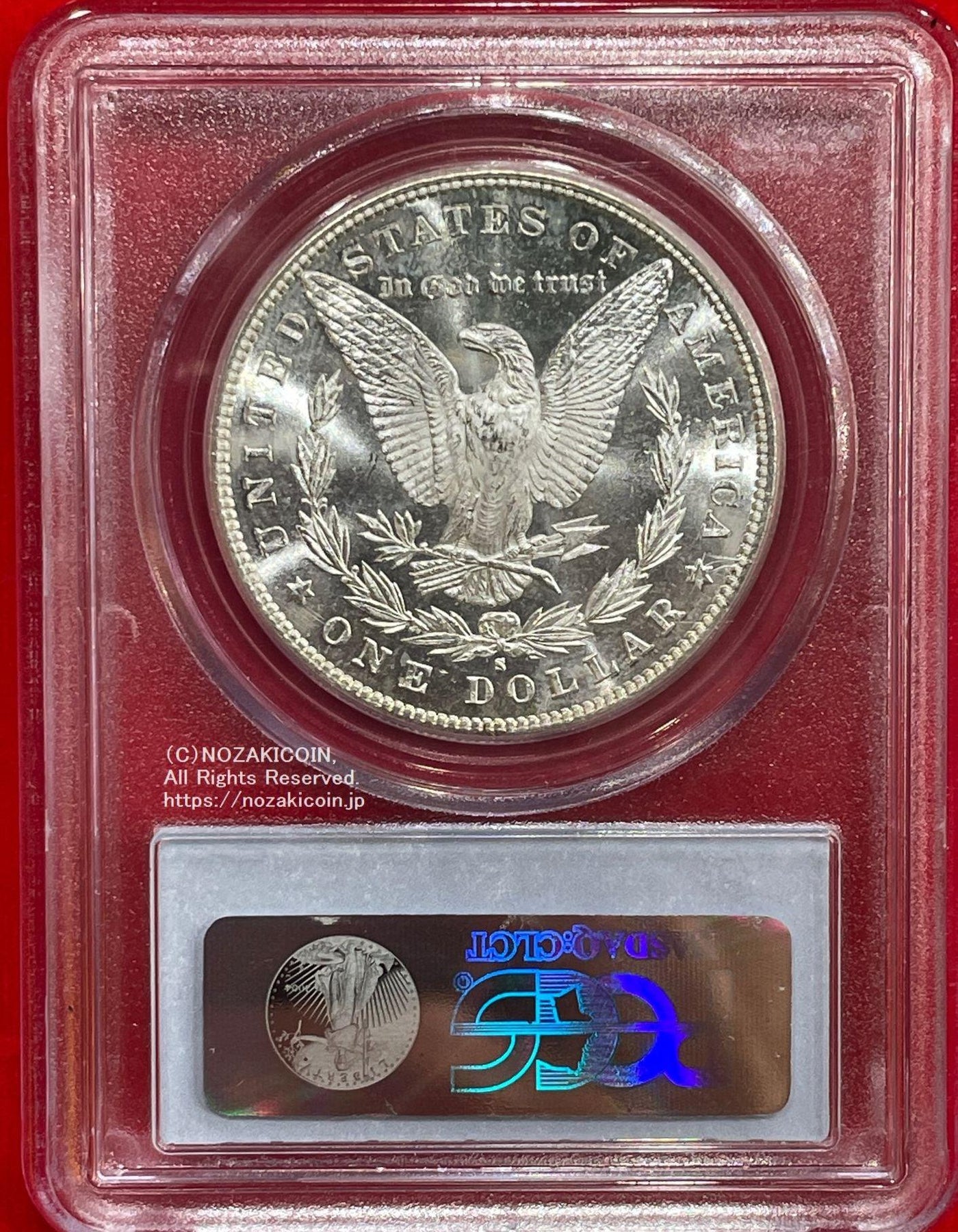 アメリカ 1ドル銀貨 1881年S PCGS MS66 – 野崎コイン