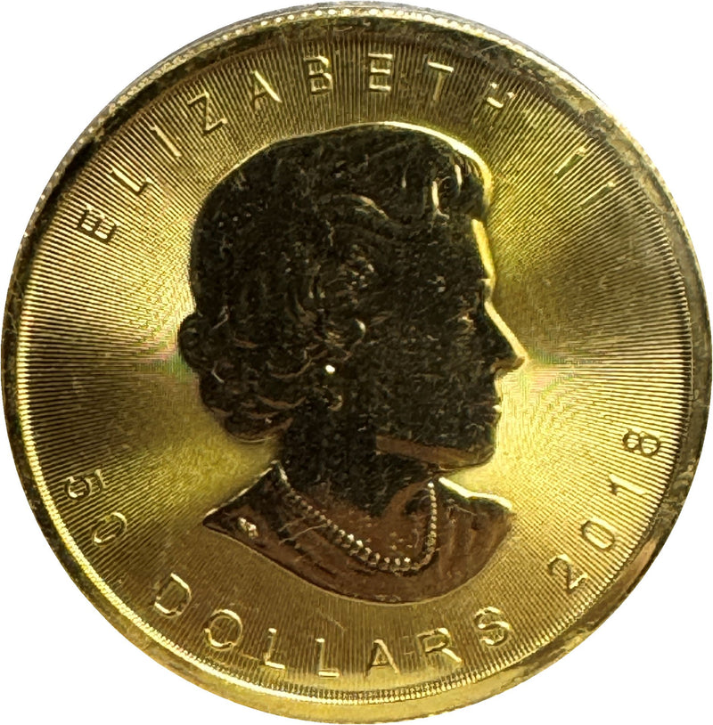 カナダ メイプルリーフ金貨 50ドル 2018年 – 野崎コイン