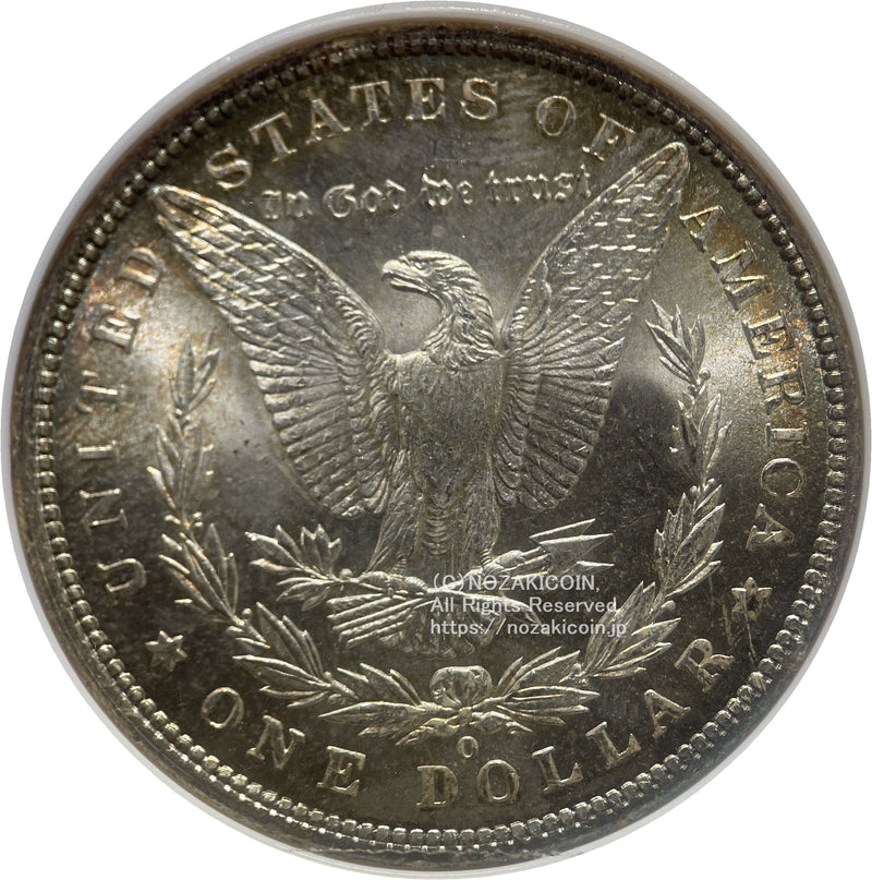 アメリカ　1ドル銀貨　1900年O　NGC MS65　020