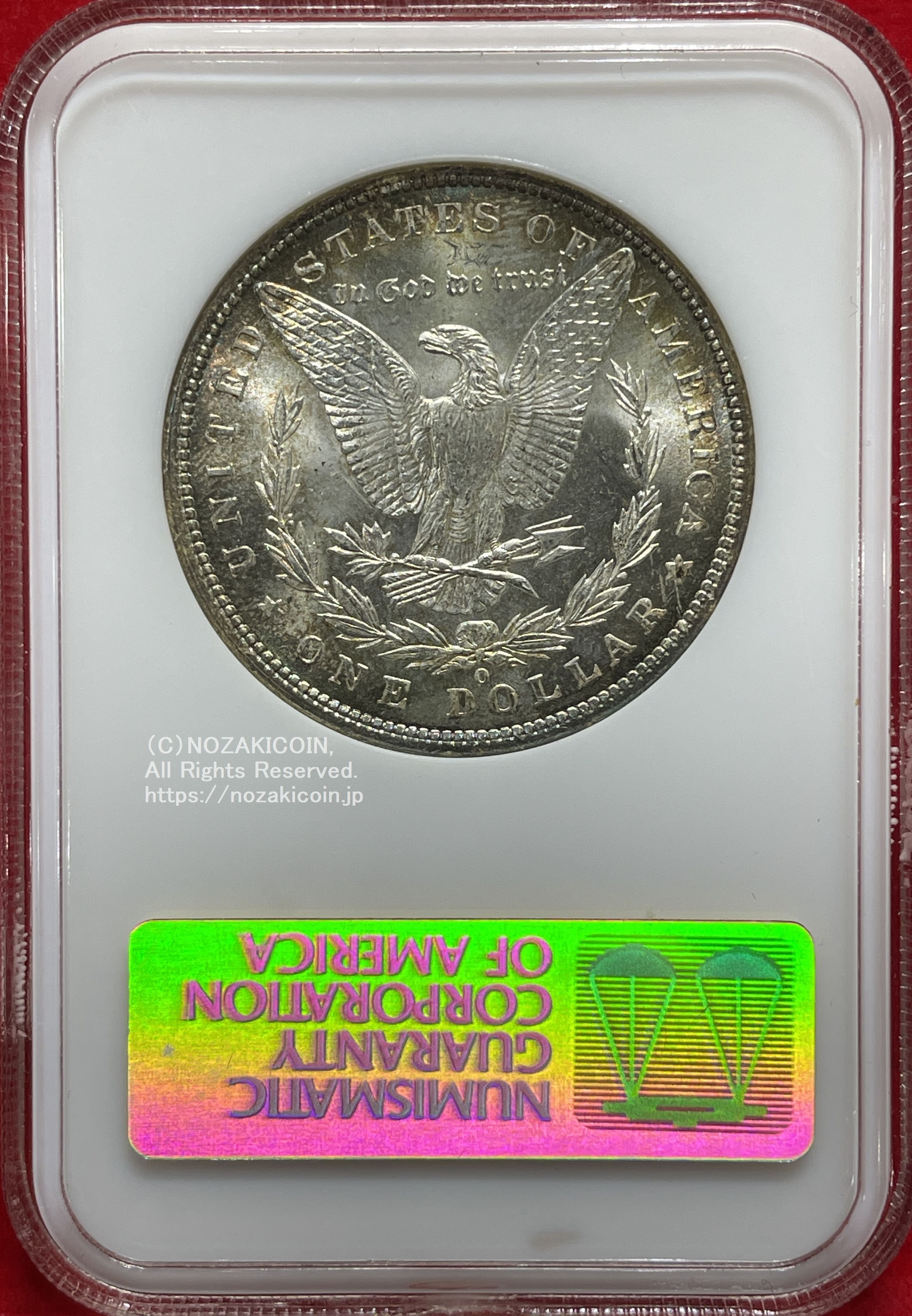 アメリカ 1ドル銀貨 1900年O NGC MS65 020 – 野崎コイン