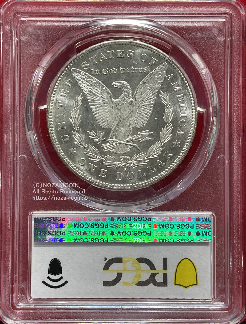 アメリカ　1ドル銀貨　1878年S　PCGS MS65　552