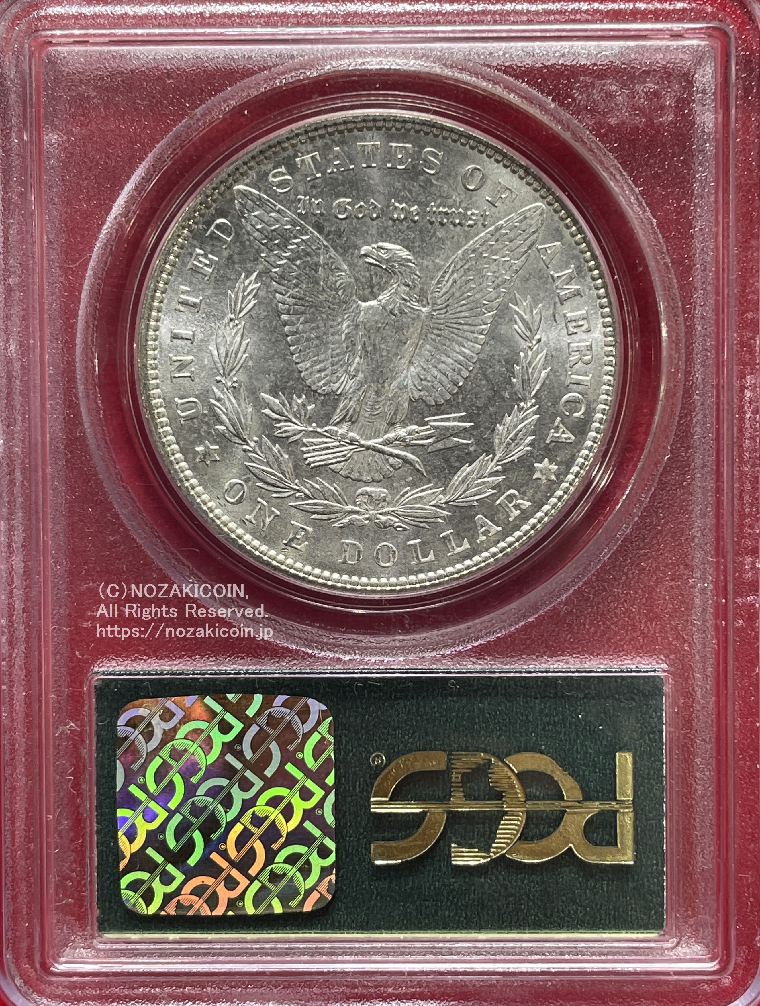 アメリカ 1ドル銀貨 1903年 PCGS MS65 581 – 野崎コイン