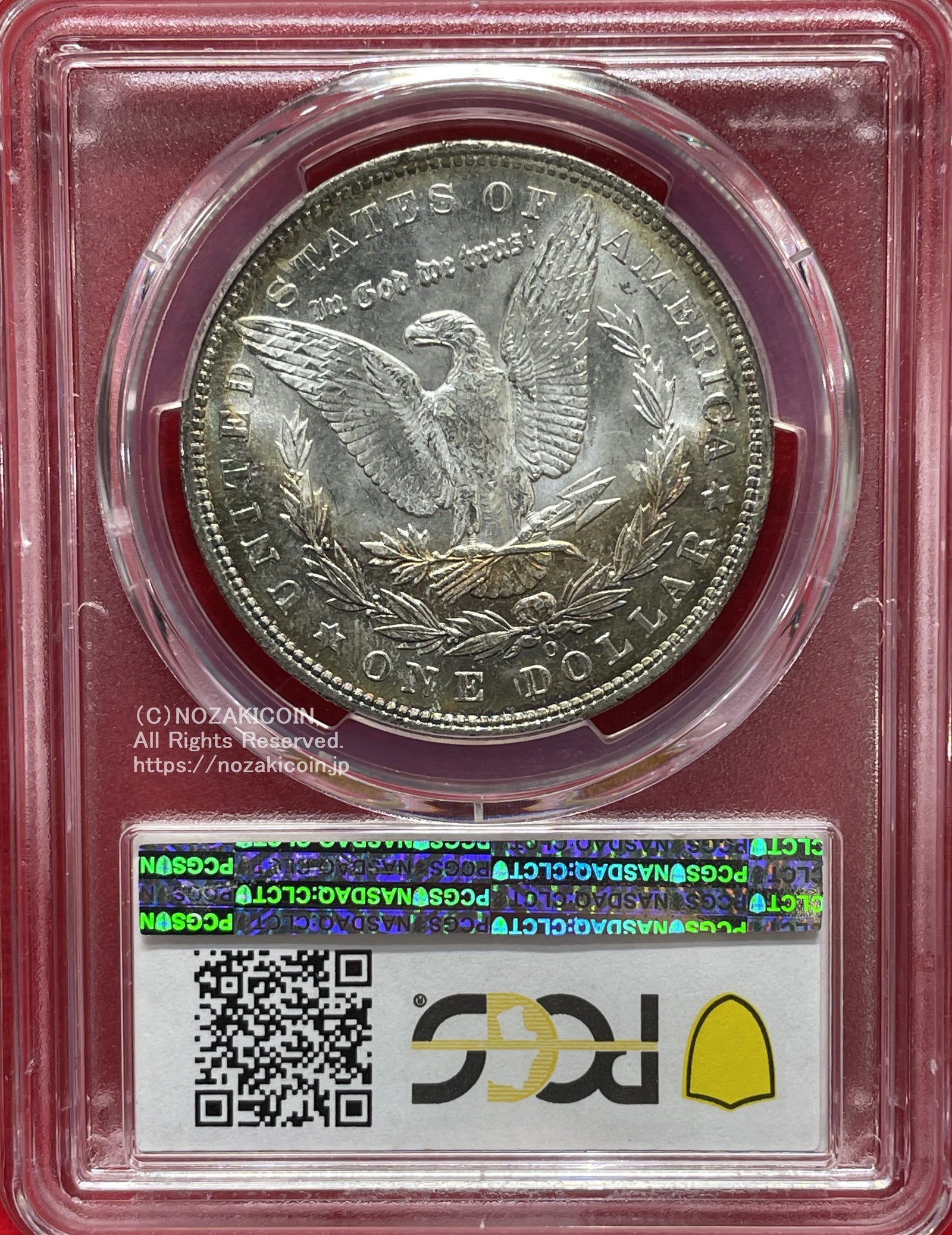 アメリカ 1ドル銀貨 1904年O PCGS MS66 750 – 野崎コイン