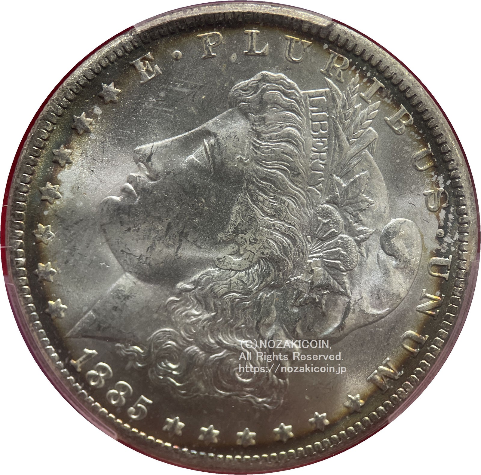 2266.【アメリカ】1883年(S)1ドル銀貨　希少　大型　古銭　コイン 2266.【アメリカ】1883年(S)1ドル銀貨 希少 大型 古銭 コイン