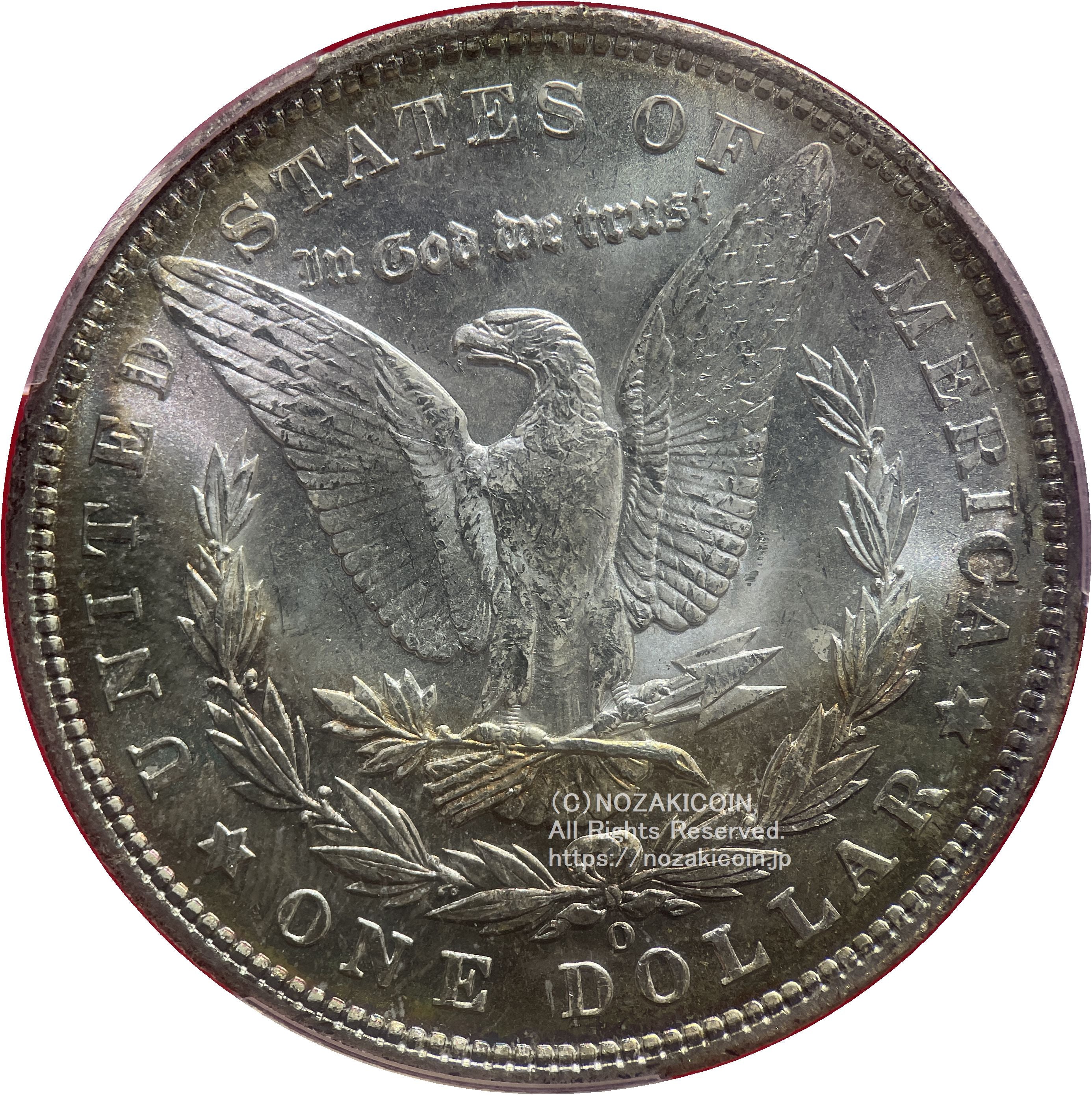 アメリカ 1ドル銀貨 1904年O PCGS MS66 750 – 野崎コイン