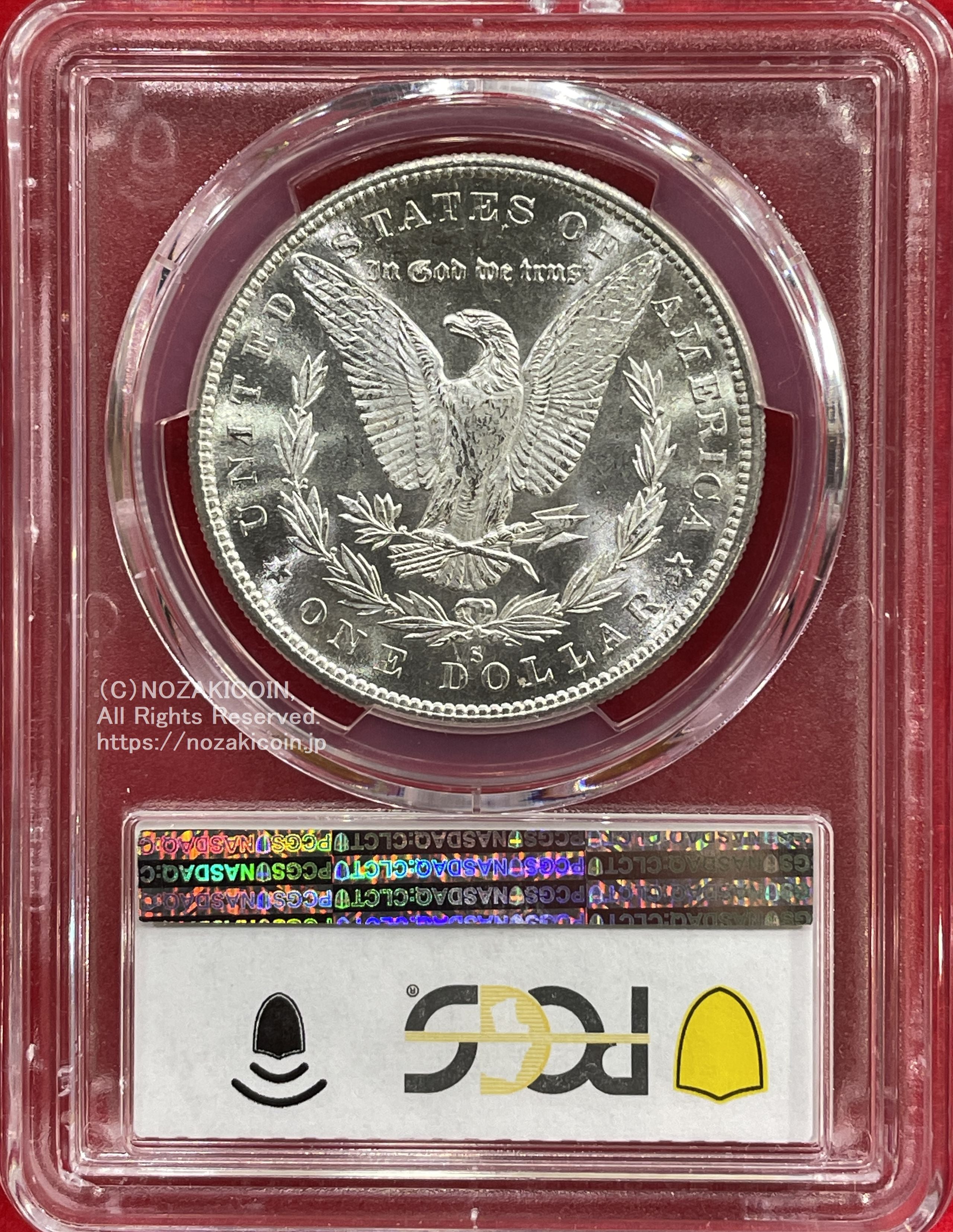 アメリカ 1ドル銀貨 1880年S PCGS MS66 748 – 野崎コイン